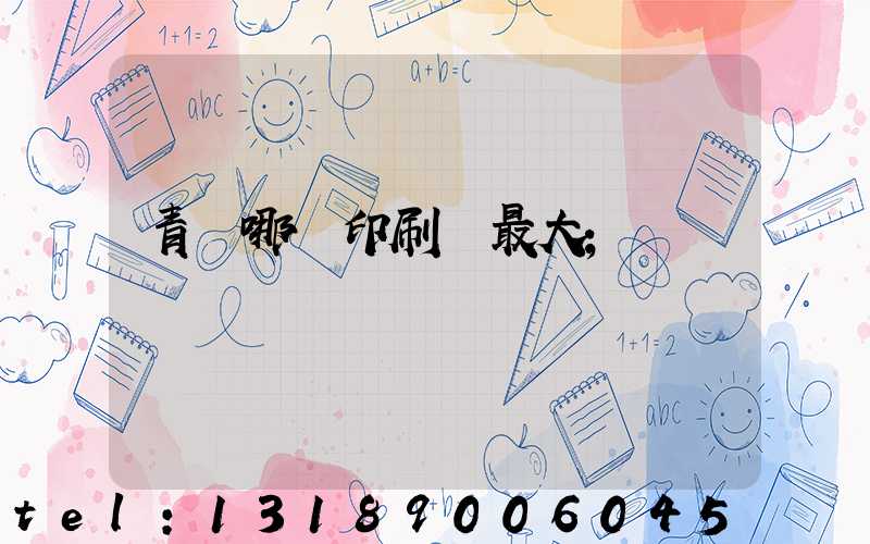 青島哪個印刷廠最大