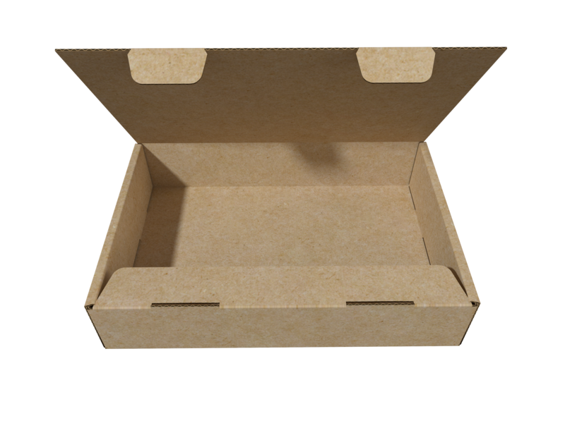 個性化禮品盒-上蓋插鎖飛機(jī)盒型設(shè)計(jì)結(jié)構(gòu)圖