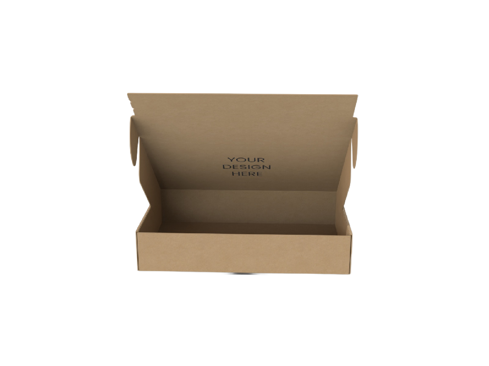 創(chuàng)意禮品包裝盒 -拉鏈插舌飛機盒設計結構圖