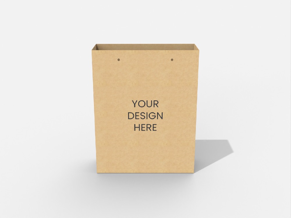 紙袋制作- 平口手提袋設(shè)計結(jié)構(gòu)圖